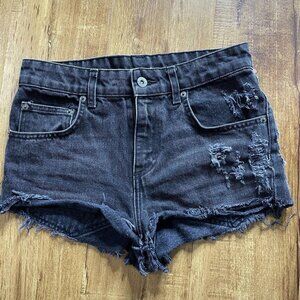Womens Carmar Black denim shoets‎ size 24
